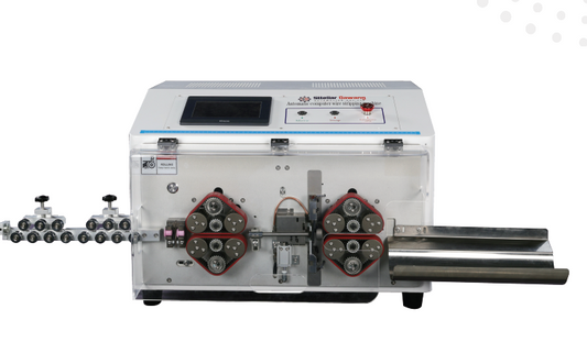Automatic 2/8 Core Flat Cable and Round Sheathed Cable Cutting & Stripping Machines (Model: SD-6FT)