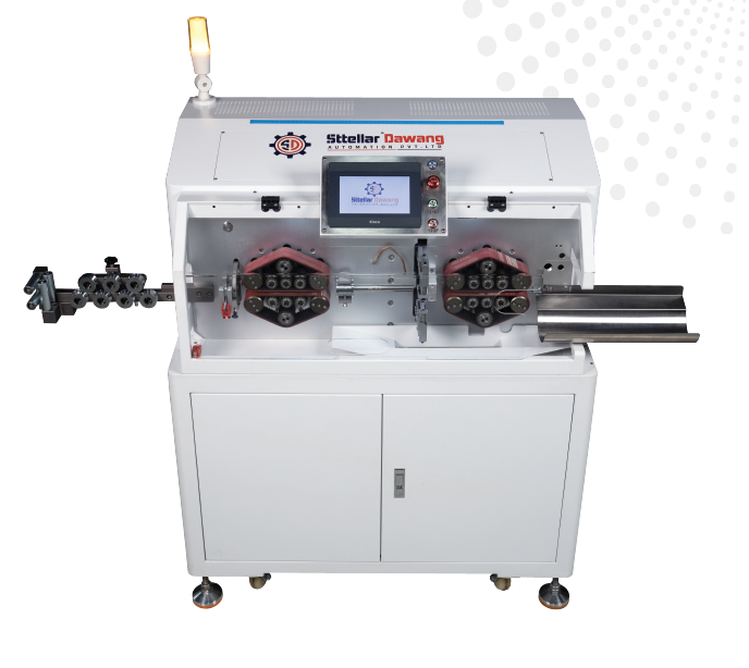 Automatic Cable Cutting & Stripping & Twisting Machine (Model: SD-180)