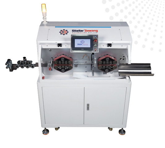 Automatic Cable Cutting & Stripping & Twisting Machine (Model: SD-120)