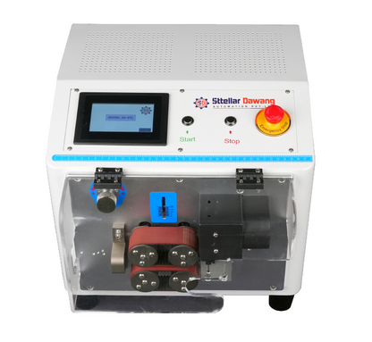 CORRUGATED TUBE CUTTING MACHINE WITH PRECISION FEATURES Model : SDCP-40